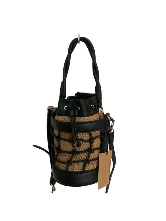 Steve Madden Handbags - Steve Madden Natblack Blochan Drawstring Bucket Bag New